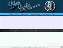 Tablet Screenshot of bluesberlin.com